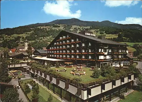 Schruns Vorarlberg Loewen Hotel Haus des Gastes Montafon Kat. Schruns