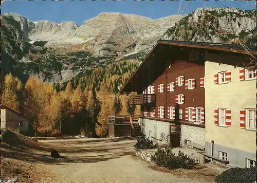 Spital Pyhrn Linzerhaus Wurzeralm Warscheneckgebiet Herbststimmung Kat. Spital am Pyhrn