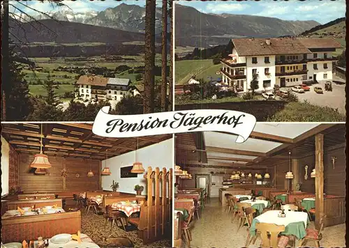 Kolsassberg Gasthof Pension Jaegerhof Alpenpanorama Kat. Kolsassberg