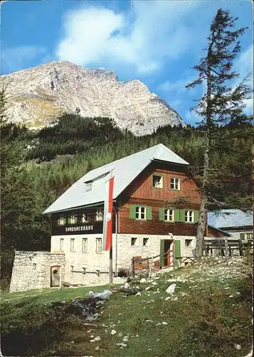 Spital Pyhrn Rohrauerhaus am Pyhrgasgatterl Grosser Pyhrgas Ennstaler Alpen Kat. Spital am Pyhrn