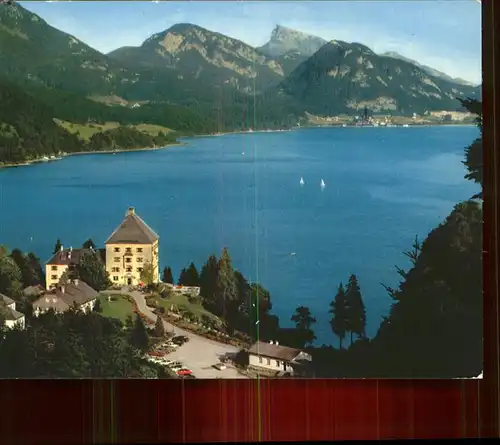 Fuschl See Salzkammergut Schlosshotel Schafberg Kat. Fuschl am See