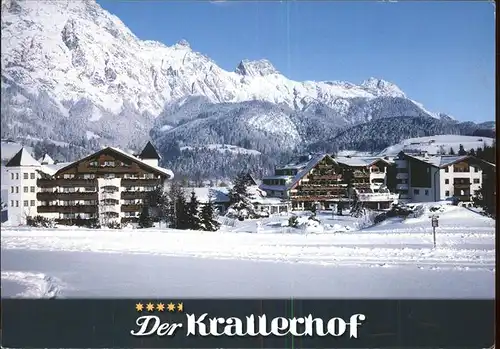 Leogang Hotel Krallerhof Wintersportplatz Kat. Leogang