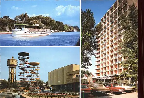 Siofok Schiff Plattensee Wasserturm Wahrzeichen Hotel Kat. Siofok