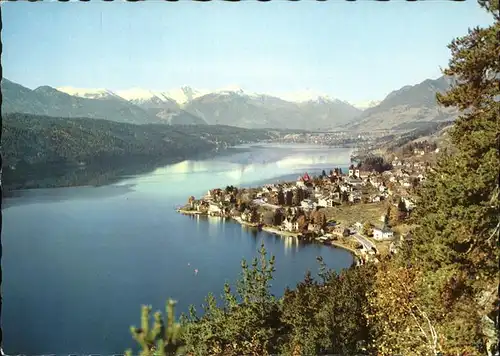 Millstatt Kaernten am Millstaettersee Panorama   Kat. Millstatt