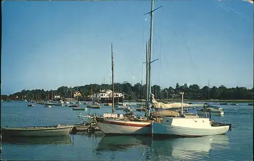 Lymington Town River Segelboote Kat. New Forest