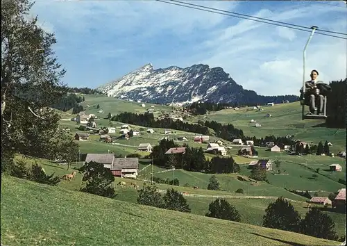 Mattstock Sesselbahn Leistkamm Kat. Mattstock