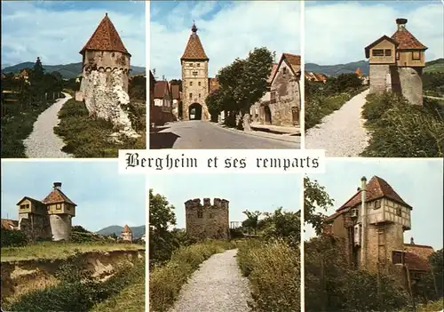 Bergheim Elsass Schloss Kat. Bergheim