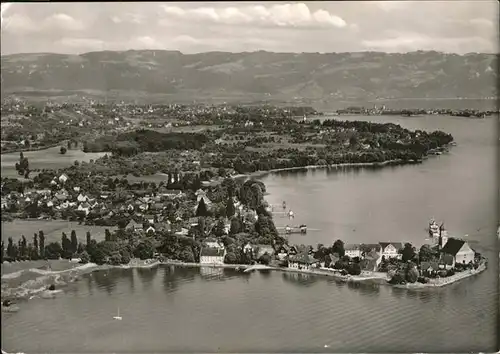 Wasserburg Bodensee Fliegeraufnahme Kat. Wasserburg (Bodensee)