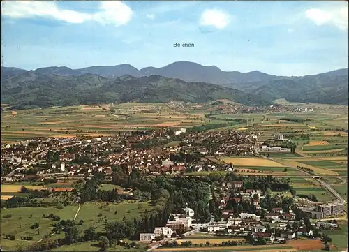 Bad Krozingen Belchen Kurort Fliegeraufnahme Kat. Bad Krozingen