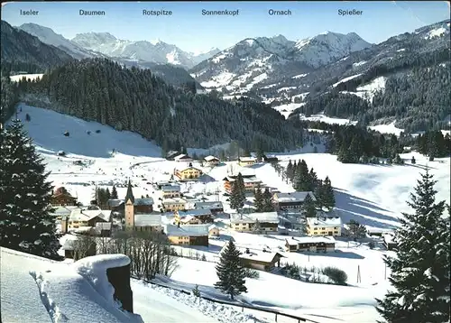 Jungholz Tirol Daumen Sonnenkopf Ornach Spiesser Kat. Jungholz