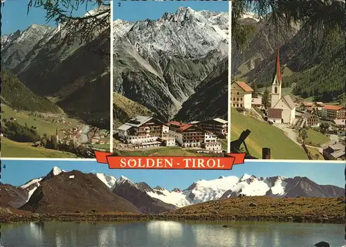 Soelden oetztal Luftkurort / Soelden /Tiroler Oberland