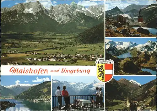 Maishofen Wappen Seilbahn Kat. Maishofen Zell am See