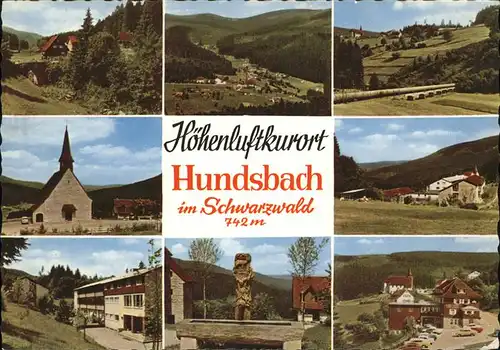 Hundsbach Forbach Hoehenluftkurort Kat. Forbach