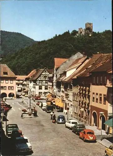 Waldkirch Breisgau Marktplatz Luft Kneippkurort Kat. Waldkirch