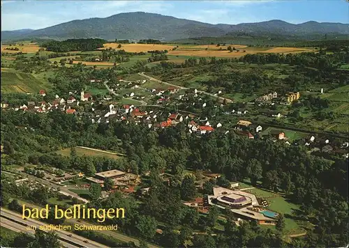 Bad Bellingen Fliegeraufnahme Kurort Therme Kat. Bad Bellingen