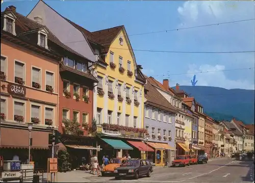Waldkirch Breisgau Kandel Strasse Stadt Kat. Waldkirch