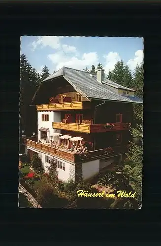 Mariapfarr Gasthaus Haeuserl im Wald Kat. Mariapfarr