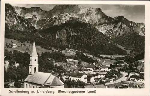 Schellenberg Kleinsendelbach Untersberg Berchtesgadener Land Kat. Kleinsendelbach