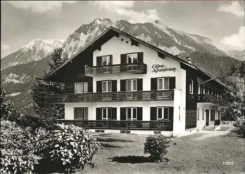 Oberstdorf Alpen Sanatorium Kat. Oberstdorf