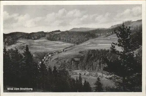 Mengersgereuth-Haemmern Blick vom Strohberg / Mengersgereuth-Haemmern /Sonneberg LKR