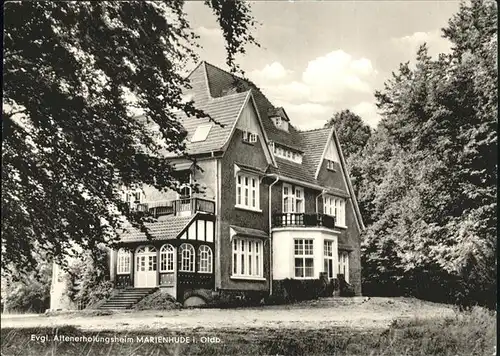 Oldenburg Niedersachsen Marienhude Evgl. Altenerholungsheim / Oldenburg (Oldenburg) /Oldenburg  Stadtkreis