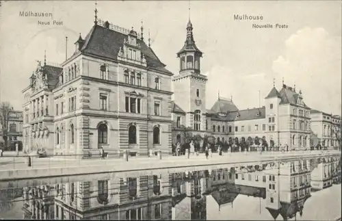 ws74842 Mulhouse Muehlhausen Mulhouse Muelhausen Post Poste x Kategorie. Mulhouse Alte Ansichtskarten
