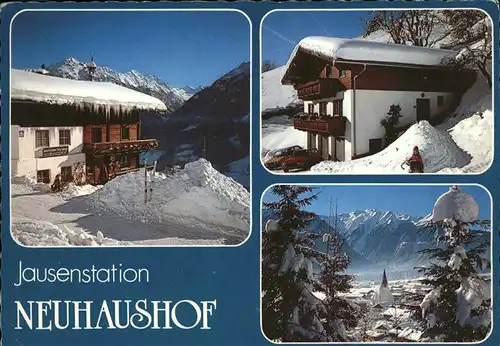 Neukirchen Grossvenediger Jausenstation Neuhaushof Winterimpressionen Hohe Tauern Kat. Neukirchen am Grossvenediger