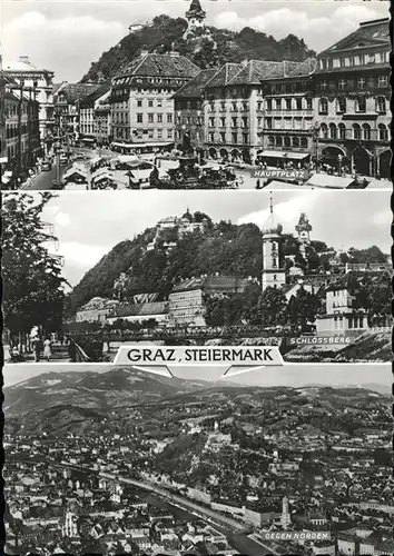 Graz Steiermark Hauptplatz Schlossberg Kat. Graz