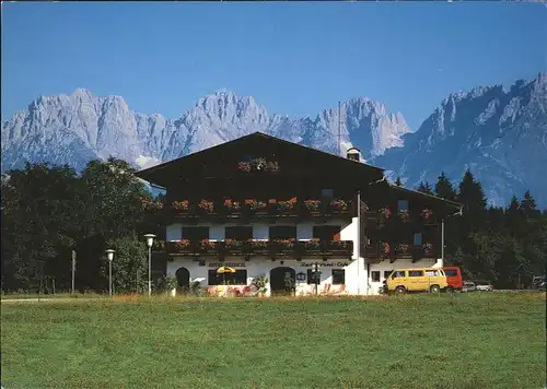 Kitzbuehel Tirol Hotel Seebichl Alpenpanorama Kat. Kitzbuehel
