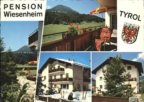 Kirchberg Tirol Pension Wiesenheim Wappen Kat. Kirchberg in Tirol