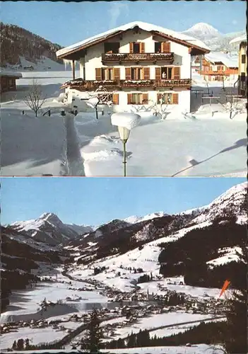 Kirchberg Tirol Pension Bergblick Wintersportplatz Alpenpanorama Kat. Kirchberg in Tirol