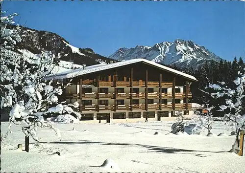 Fieberbrunn Tirol Hotel Brunnhof Wintersportplatz Kat. Fieberbrunn