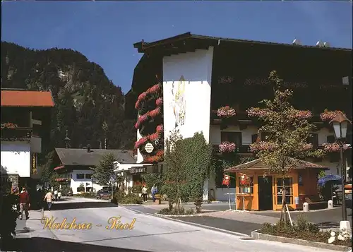 Walchsee Tirol Ortsstrasse Hotel Schick Kat. Walchsee