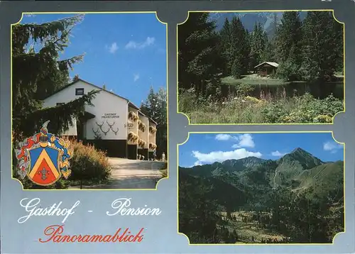 Hohentauern Gasthof Pension Panoramablick Weiher Huette Wappen Alpenblick Kat. Hohentauern