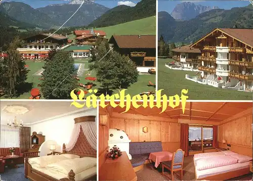 Erpfendorf Hotel Laerchenhof Swimming Pool Kat. Kirchdorf in Tirol
