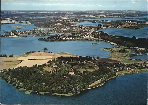 Ploen See am See Holsteinische Schweiz Fliegeraufnahme / Ploen /Ploen LKR