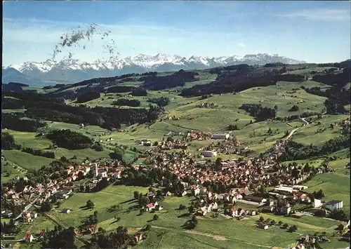 Heiden AR Fliegeraufnahme Alpenpanorama / Heiden /Bz. Vorderland