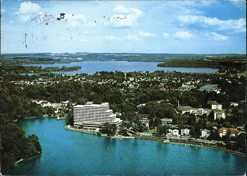 Malente Gremsmuehlen Hotel Intermar am Dieksee Kellersee Fliegeraufnahme Kat. Malente