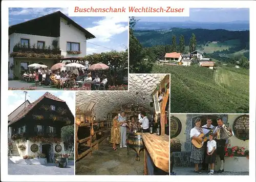 Grossklein Gaststaette Buschenschank Wechtitsch Hausmusik Kat. Grossklein