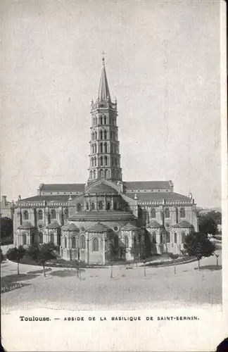 ca14485 Toulouse Haute-Garonne Basilique Saint Sernin Kategorie. Toulouse Alte Ansichtskarten