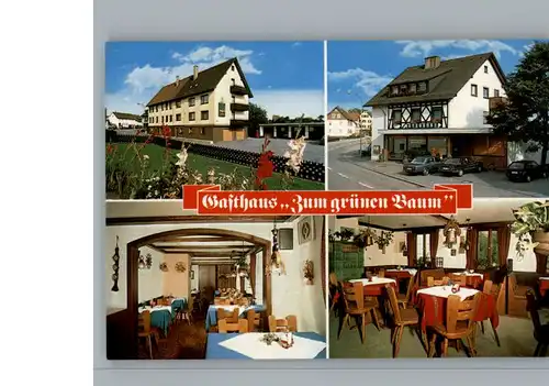 Langenbrand Schoemberg Gasthaus Zum gruenen Baum / Schoemberg /Calw LKR