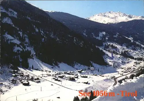 See Tirol Wintersportplatz Alpenpanorama / See Patznauntal /Tiroler Oberland