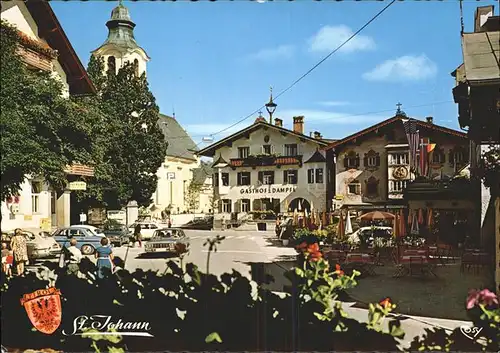 St Johann Tirol Dorfpartie Kat. St. Johann in Tirol