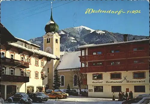 Westendorf Tirol Dorfpartie Kat. Westendorf