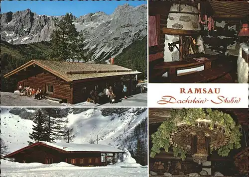 Ramsau Berchtesgaden Dachstein Stubn Details Kat. Ramsau b.Berchtesgaden