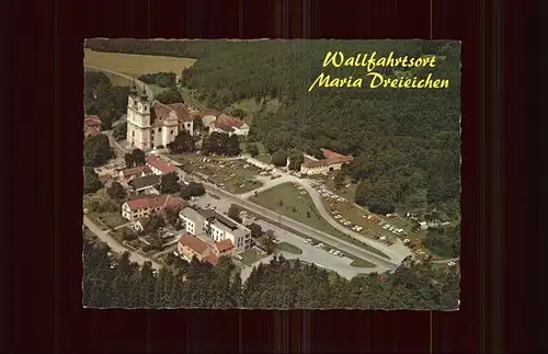 Maria Dreieichen Fliegeraufnahme / Rosenburg-Mold /Waldviertel