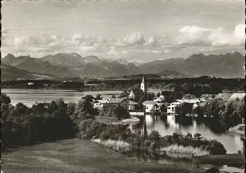 Seebruck Chiemsee Panorama   Kat. Seeon Seebruck