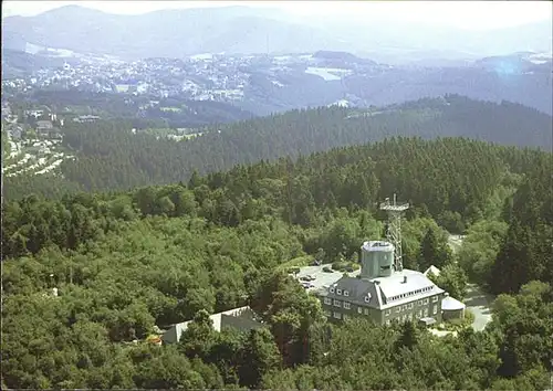 Winterberg Hochsauerland Turmrestaurant auf dem Kahlen Asten Kat. Winterberg