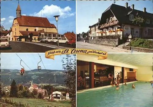 St Corona Wechsel Gasthof Hotel Zum Ursprung Hallenbad Skilift Kat. St. Corona am Wechsel