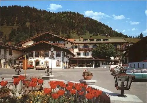 Wallgau Hotel Gasthof Post Kat. Wallgau